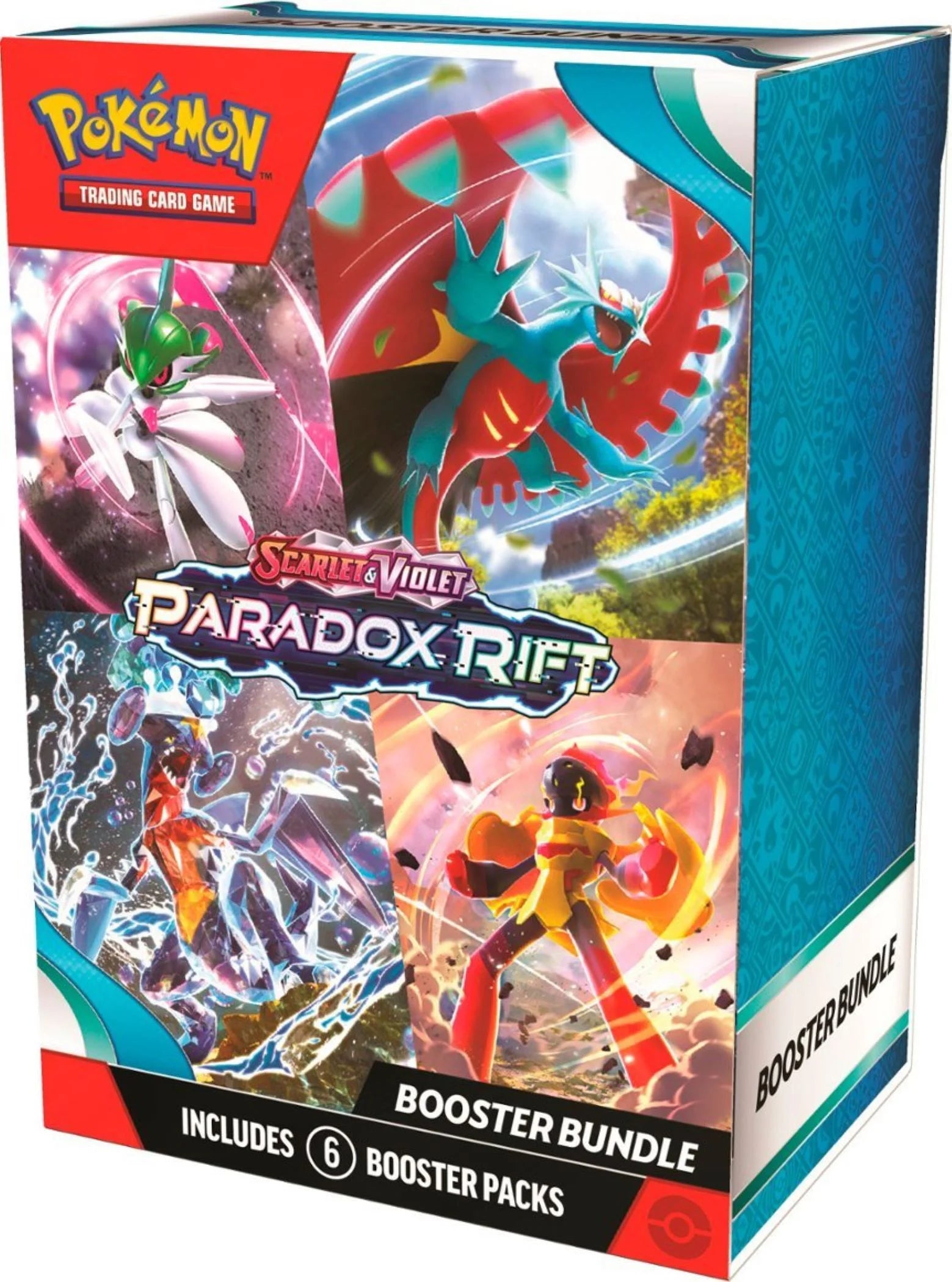 Trading Card Games Scarlet & Violet 4 Paradox Rift Booster Bundle 6 Booster Packs