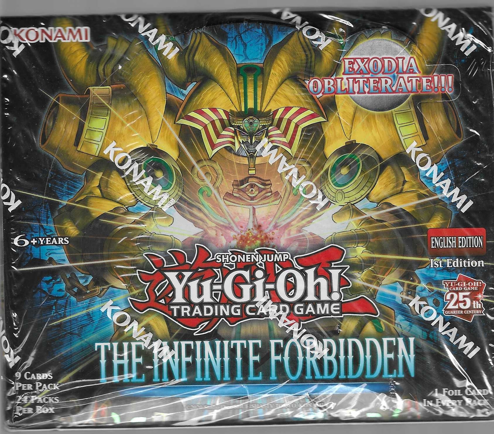 Yu-Gi-Oh! TCG: The Infinite Forbidden Booster Box 1a Edizione - 24 Buste