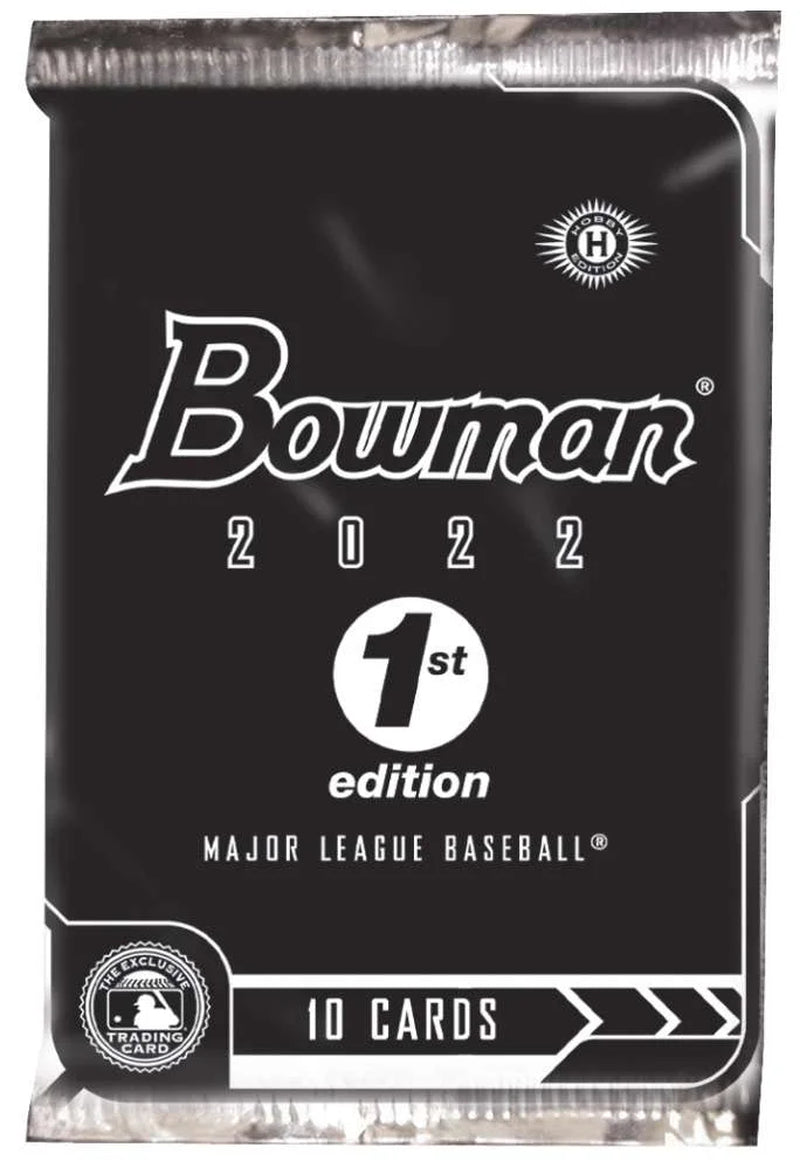 MLB 2022 Bowman Baseball 1St Edition Trading Card HOBBY Box (24 Packs)