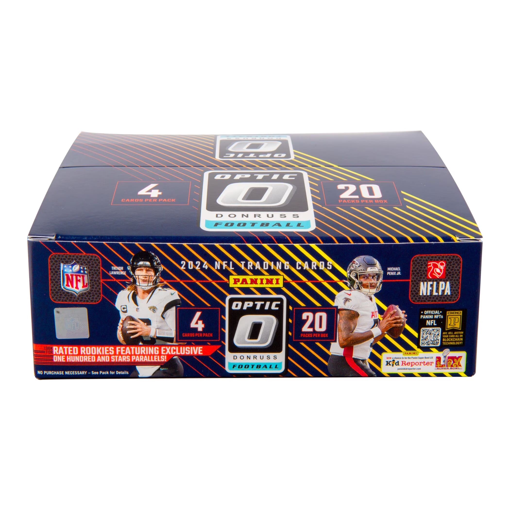 2024 Donruss Optic Football 20-Pack Retail Box Trading Cards