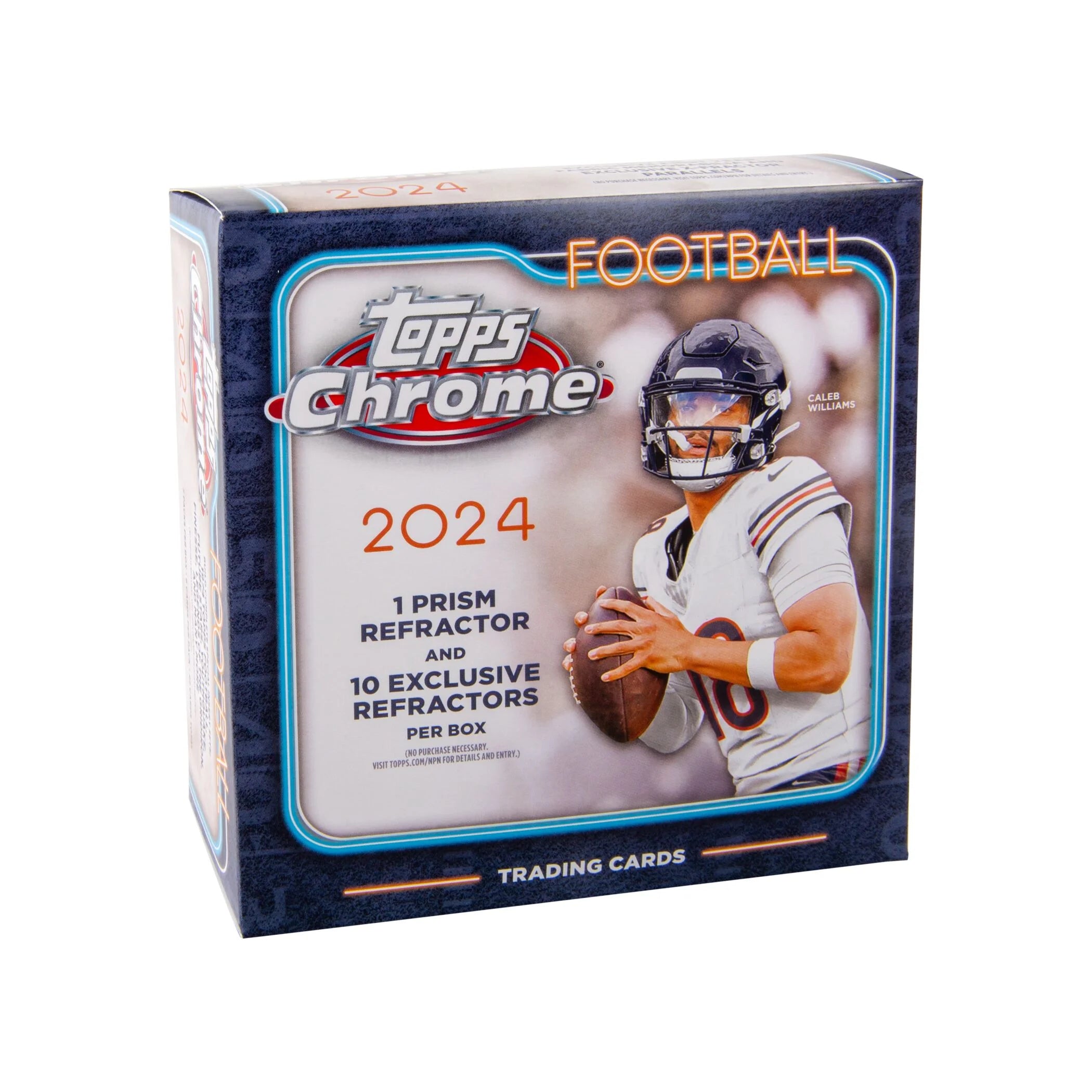 2024 Chrome Football Trading Cards Mega Box