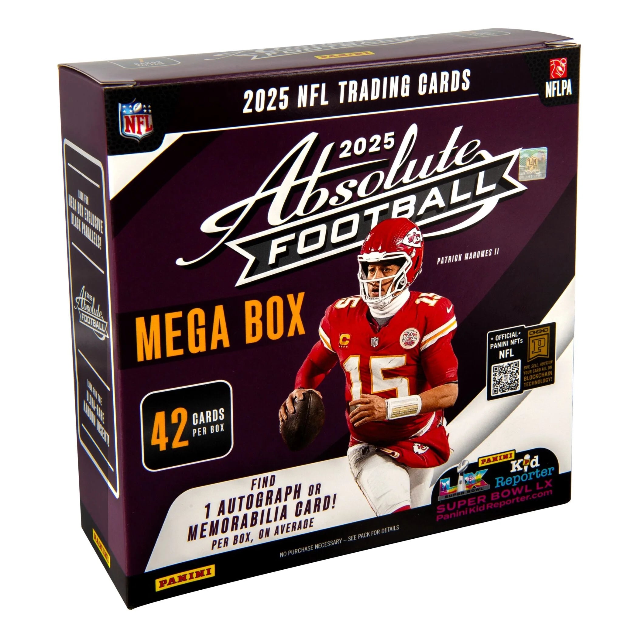 2025 Absolute Football Trading Cards Mega Box