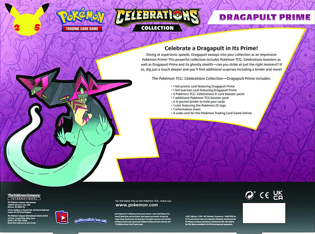 Pokémon TCG: Celebrations Collection Dragapult Prime