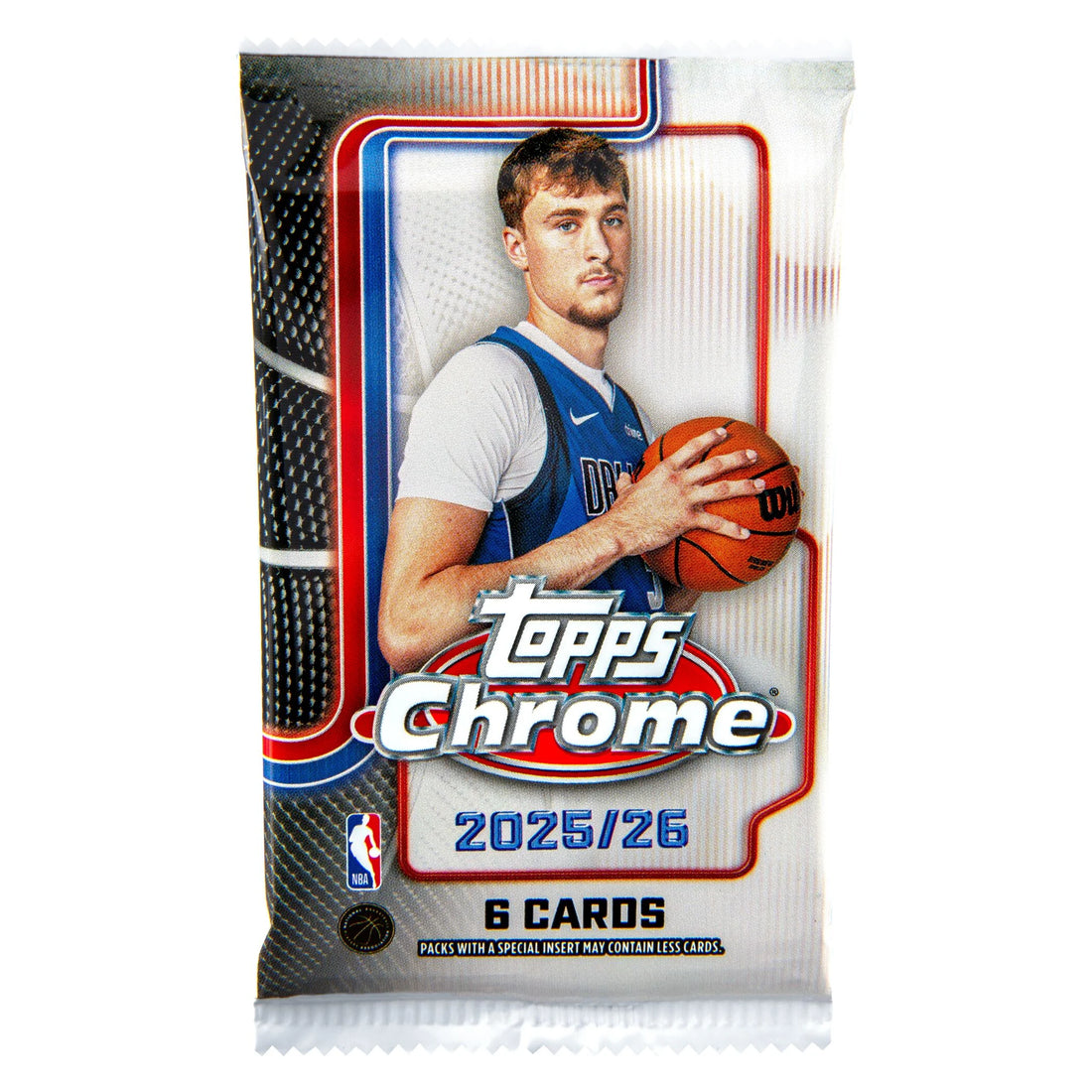 2025-26 Chrome Basketball Trading Cards Mega Box
