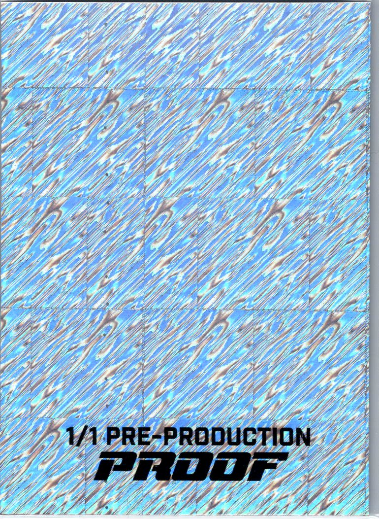 2026 Leaf Metal Baseball Chase Shores Blue Shimmer Pre Production Proof 1/1