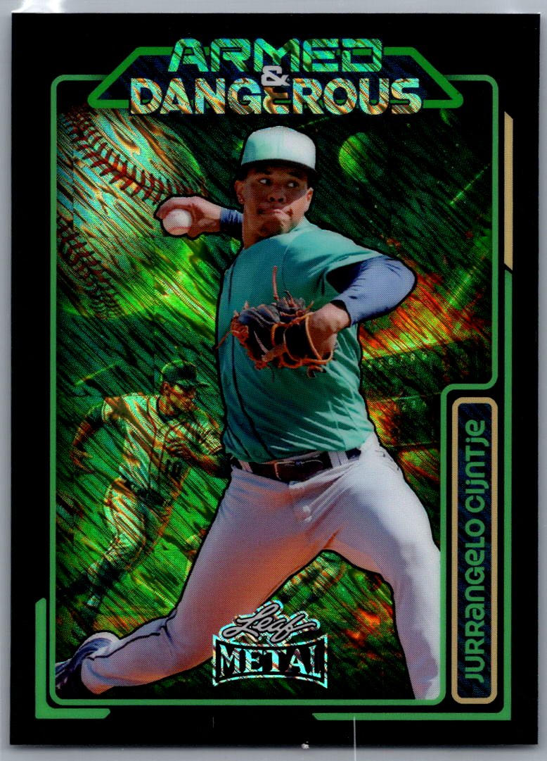 Jurrangelo Cljtje 2026 Leaf Metal Armed & Dangerous 1/1 Pre Production Proof - Cardinals