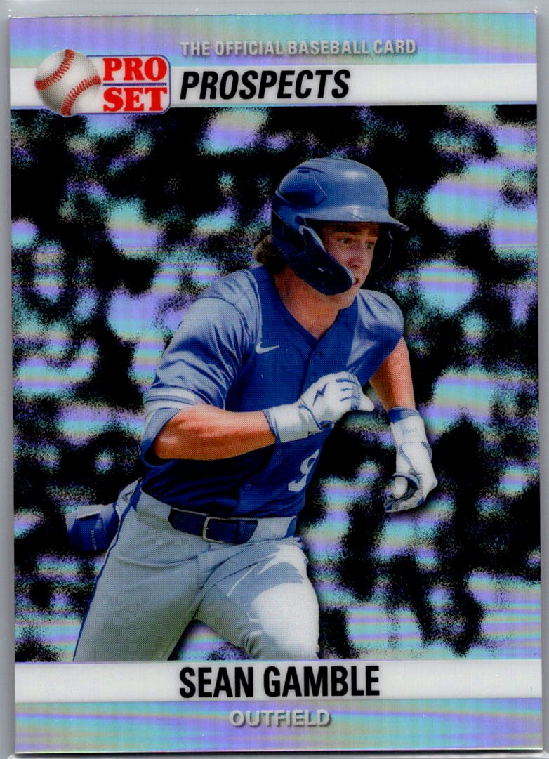 Sean Gamble 2026 Pro Set Silver /10 - Kansas City Royals