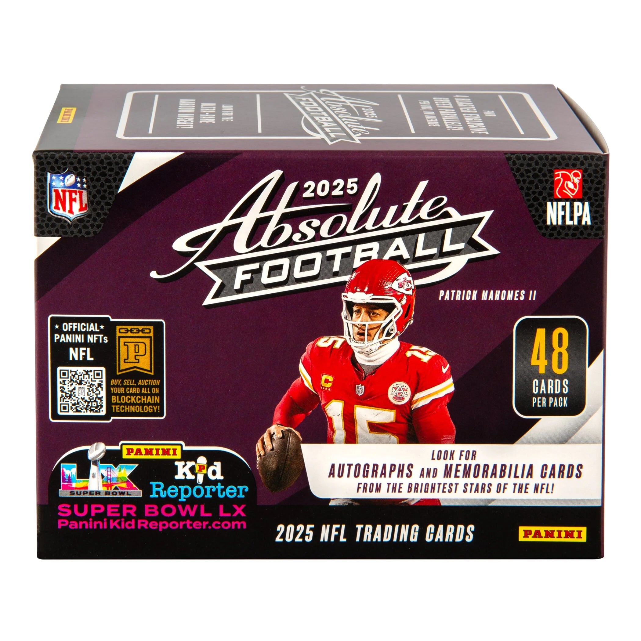 2025 Absolute Football Trading Cards Blaster Box