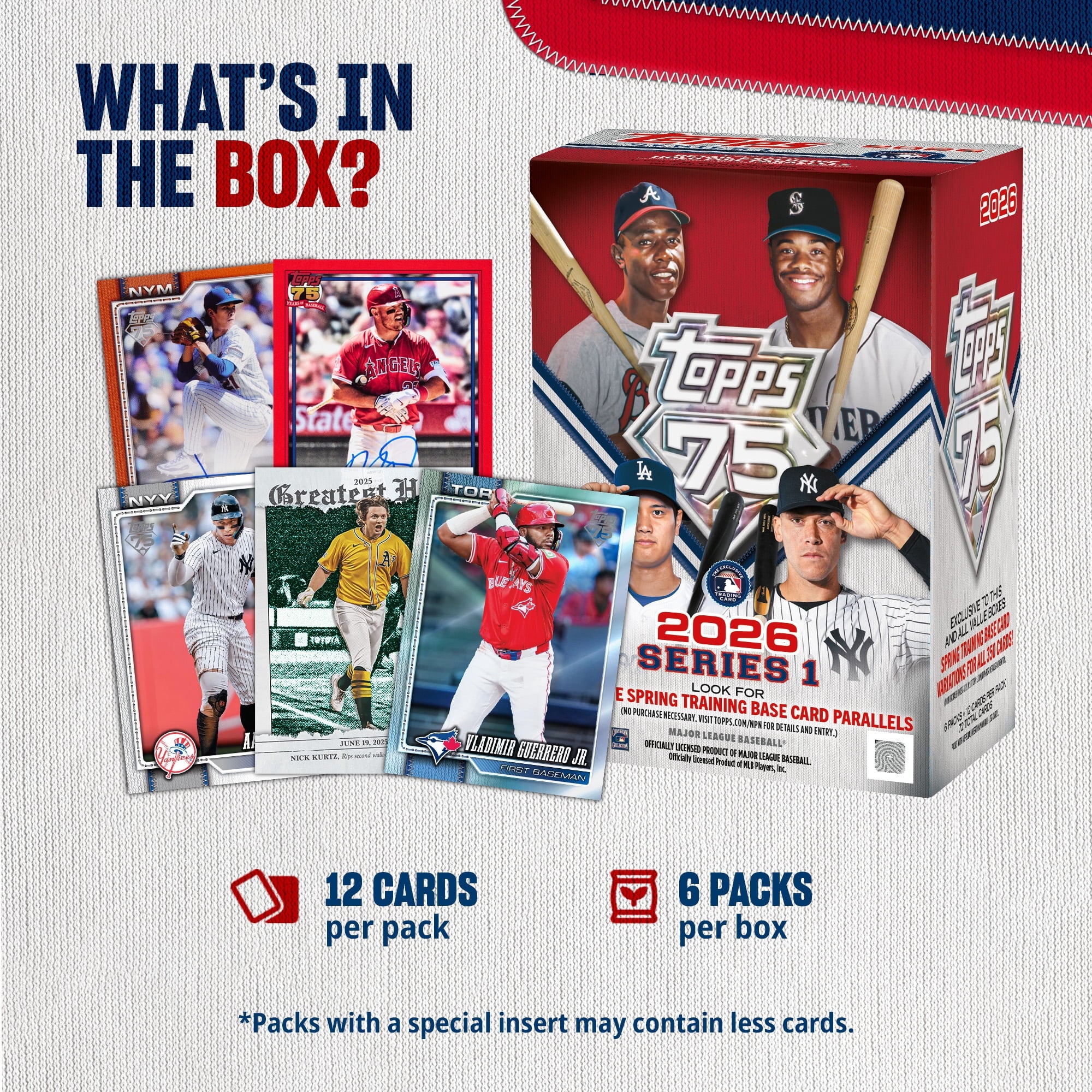 2026 Series 1 Baseball - Factory Sealed - Value Box