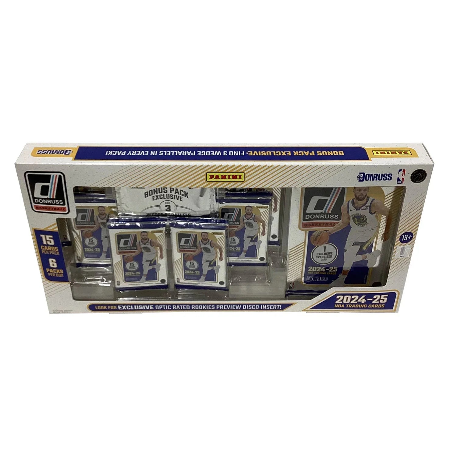 NBA 2024-25 Basketball Trading Card BUNDLE Box (6 Packs)