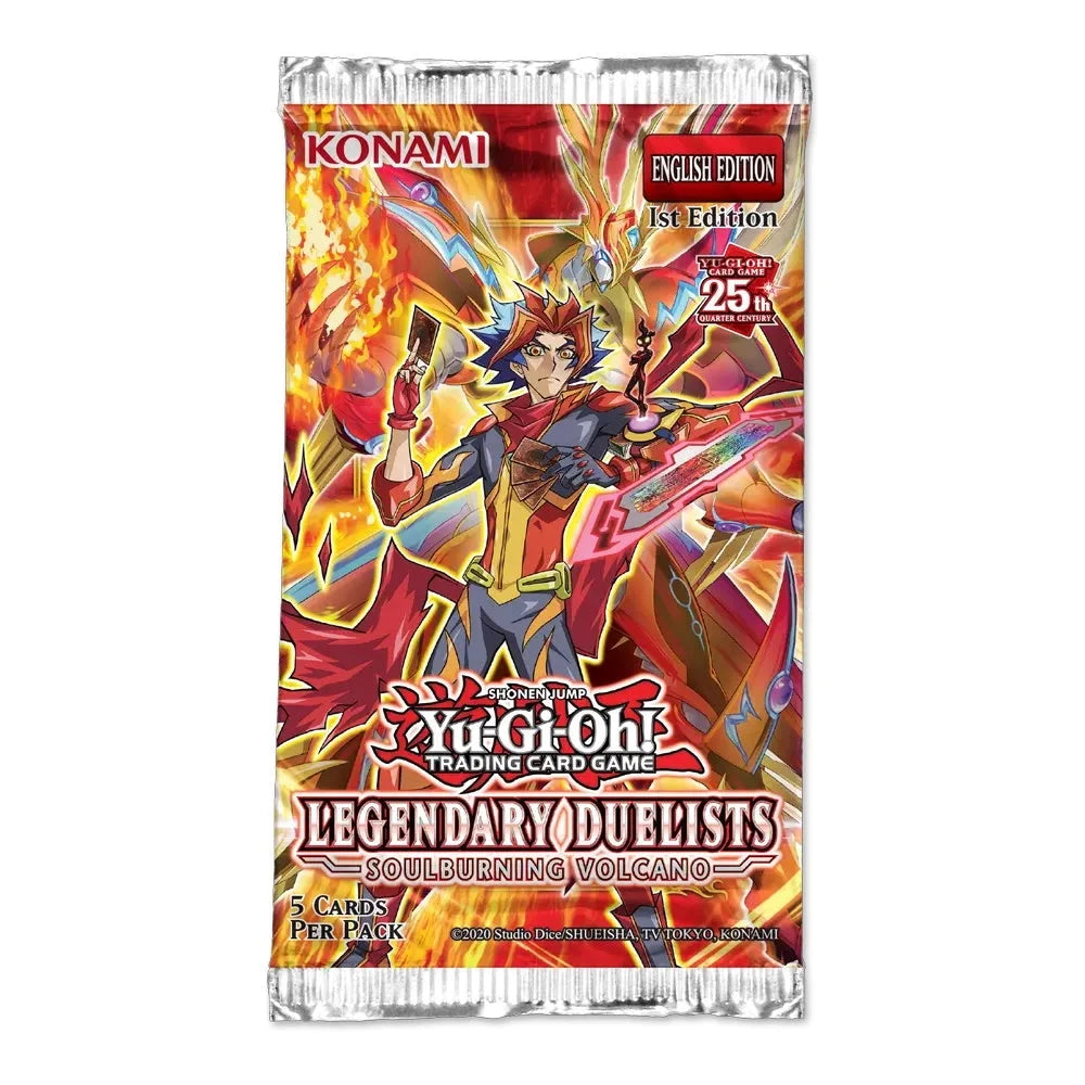 YU-GI-OH CCG: LEGENDARY DUELISTS BOOSTER: SOULBURNING VOLCANO Booster Box