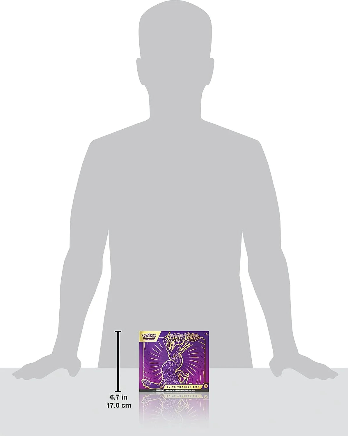 TCG Miraidon Purple Elite Trainer Box Scarlet & Violet Booster Packs