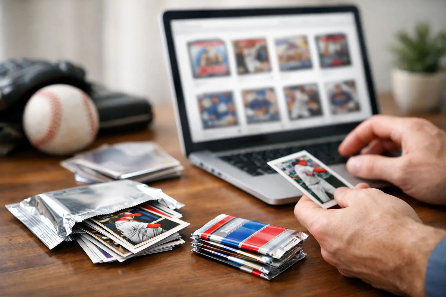 Buying Baseball Card Packs Online