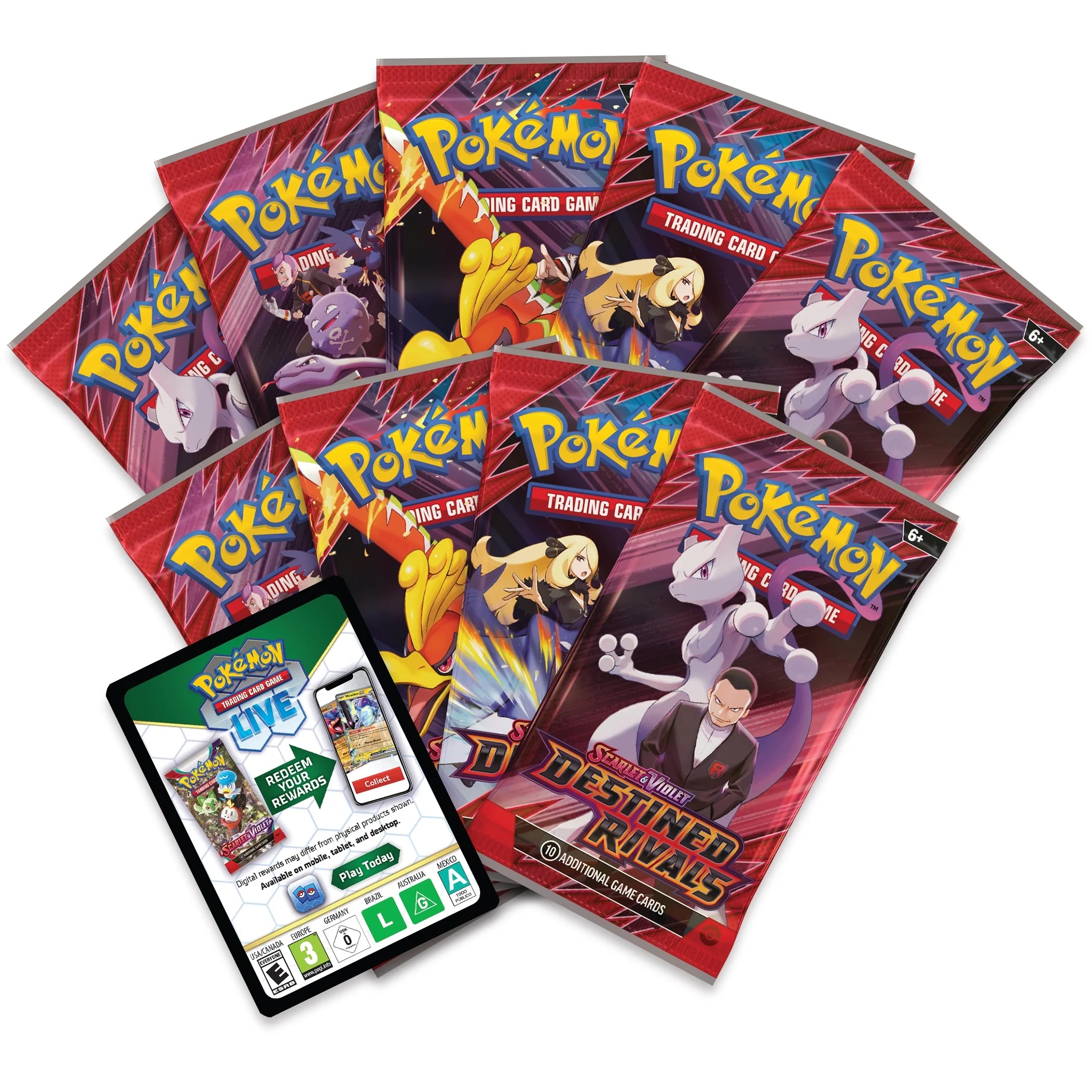 Trading Card Game Scarlet & Violet 10 Destined Rivals Elite Trainer Box