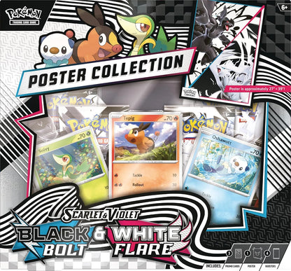 TCG Scarlet &amp; Violet 10.5 Unova Poster Collection Box - 4 Packs