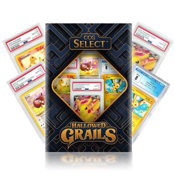 | Hallowed Grails | 1X Guaranteed Graded Card | 7+ Vintage Holo or 10 Grade | PSA, CGC, BGS