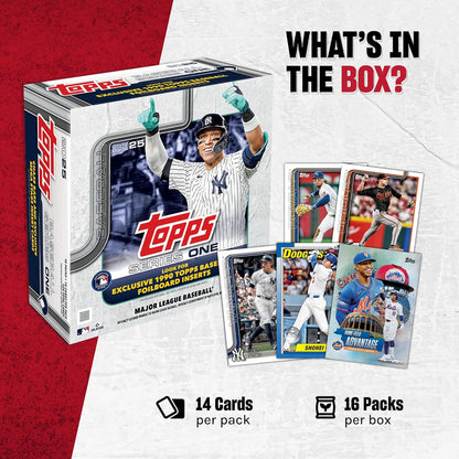 2025  Series 1 Baseball - Factory Sealed - Mega Box