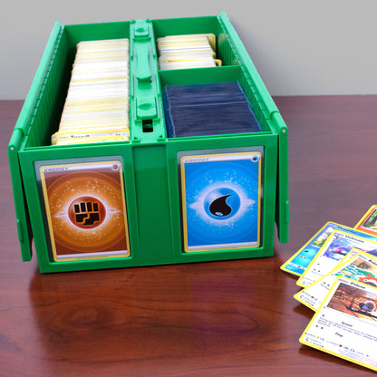 BCW Sammelkartenbehälter, fasst 1600 Karten, Grün