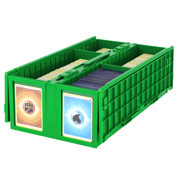 BCW Collectible Card Bin Holds 1600 Cards Green