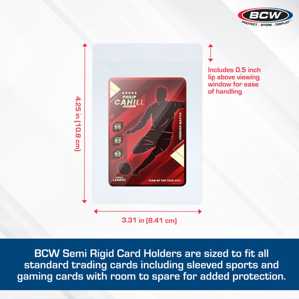 BCW Semi-Rigid Card Holder #1