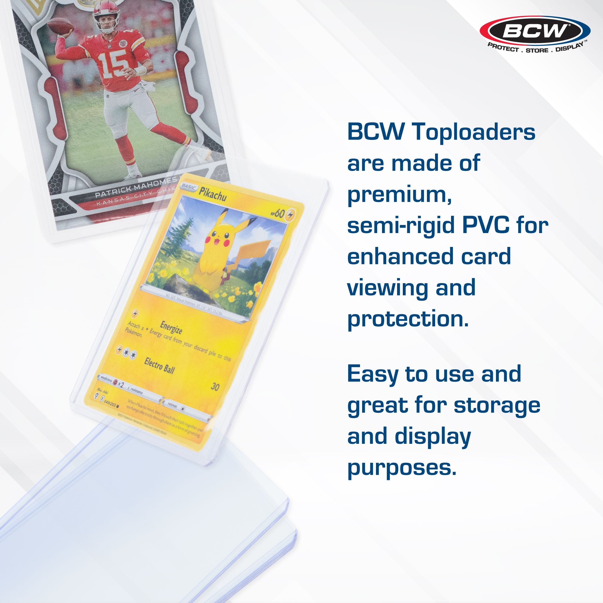 3x4 Topload Card Holder - Standard - BCW