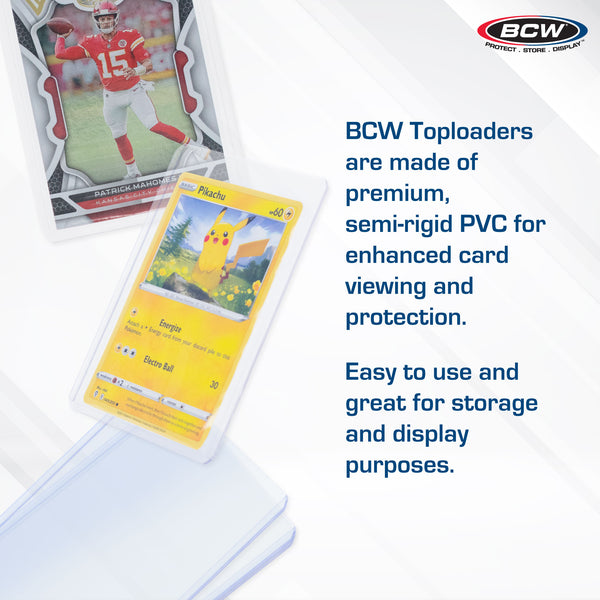 3x4 Topload Card Holder - Standard - BCW