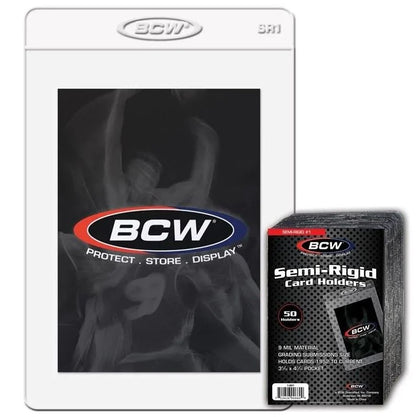 BCW Semi-Rigid Card Holder 