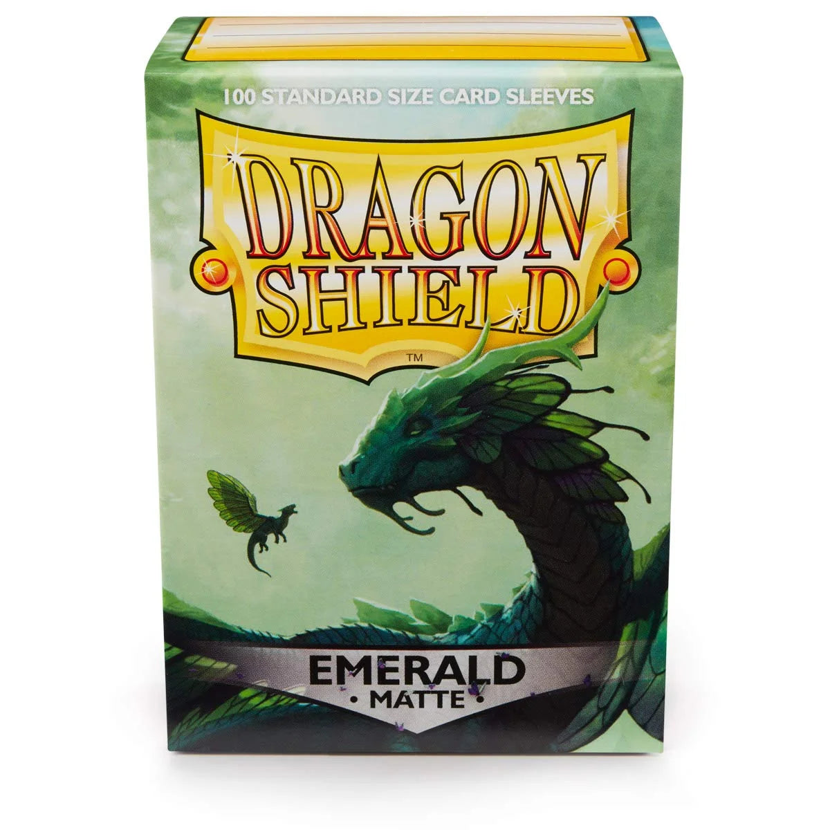 Dragon Shield - Standard Sleeves - Matte Emerald (100Ct)