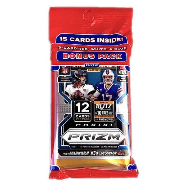 2021  NFL Prizm Football Trading Card Multipack