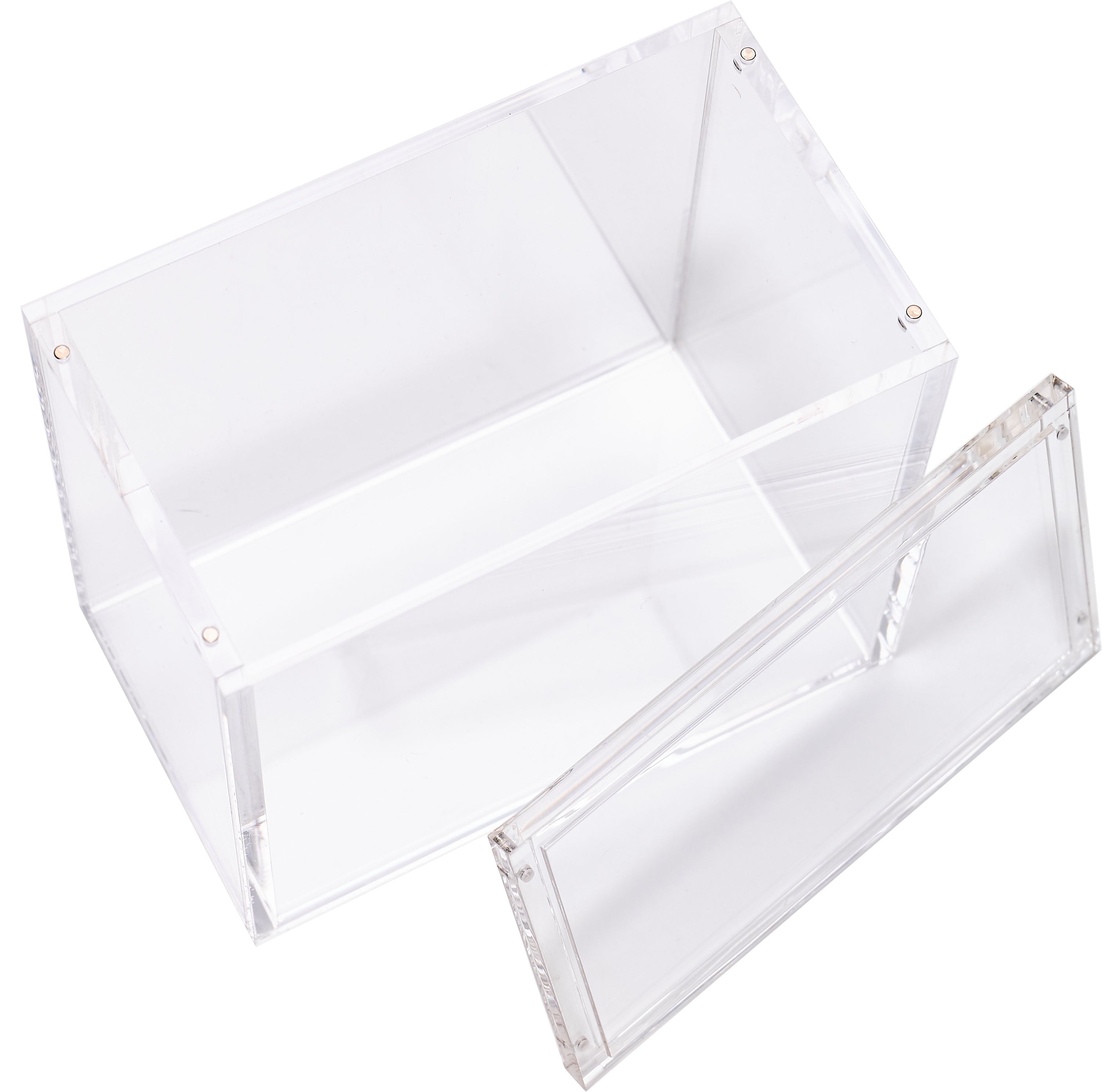 Acrylic Display Case for Pokemon Booster Box 6Mm Premium Magnetic Top Stackable
