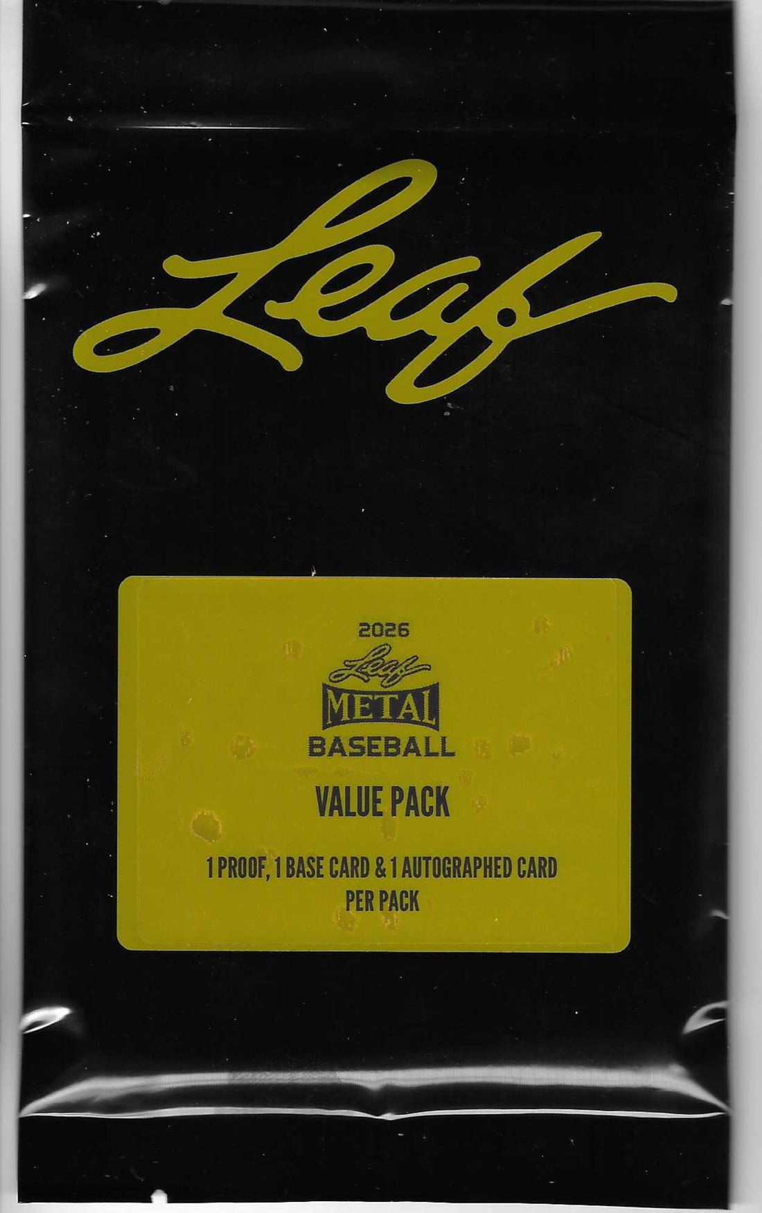 2026 Leaf Metal Baseball Value Pack