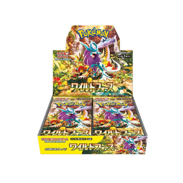 Pokemon Wild Force Japanese Booster Box (Sv5K)