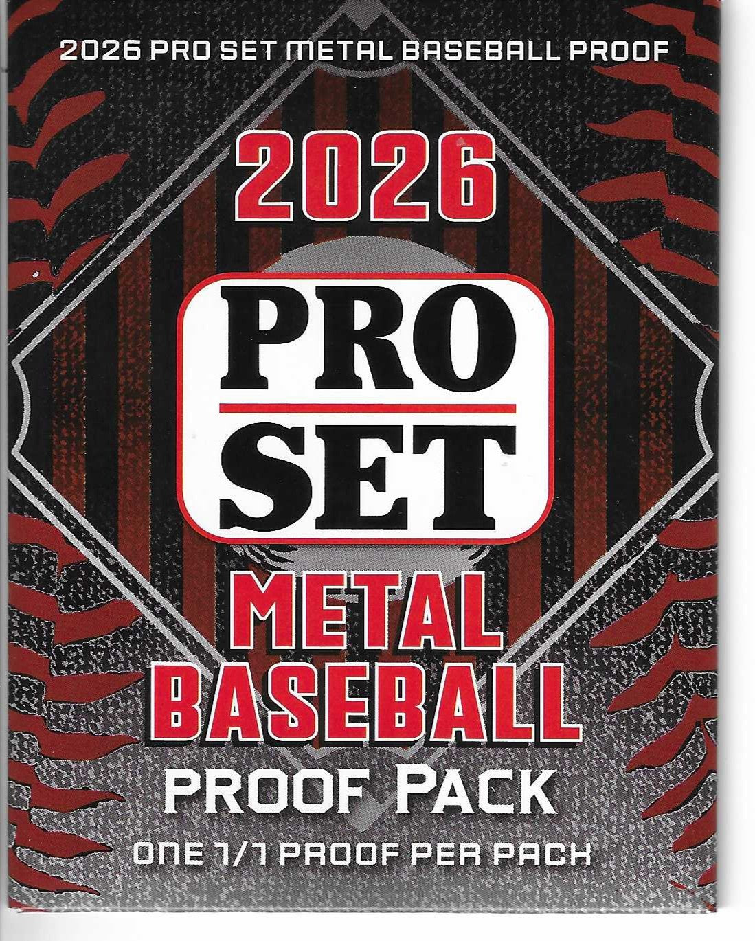 2026 Leaf Metal Pro Set Baseball 1/1 Proof Pack