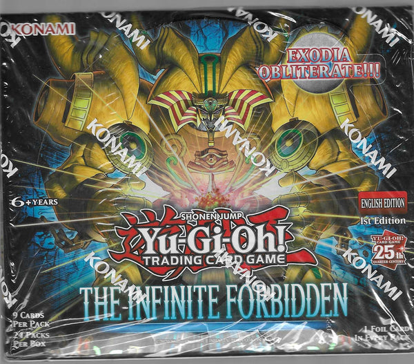 Yu-Gi-Oh! TCG: The Infinite Forbidden Booster Box 1st Edition - 24 Packs