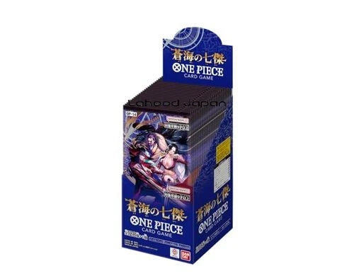 BANDAI One Piece Card Game the Seven Heroes of the Blue Sea Booster Box (OP-14) (Japanese) - 24 Packs