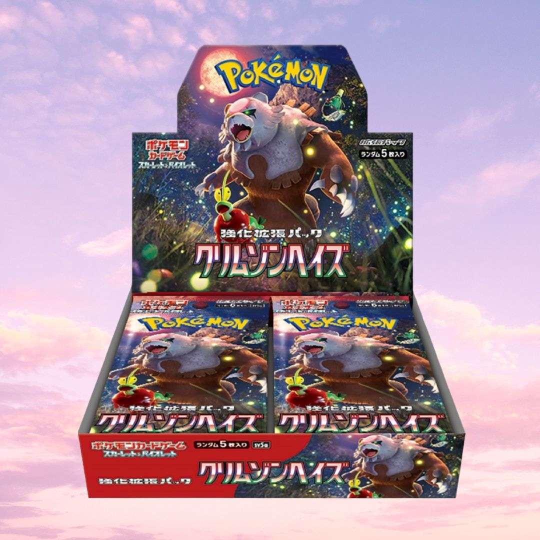 Pokémon Crimson Haze Japanische Boosterbox Sv5A
