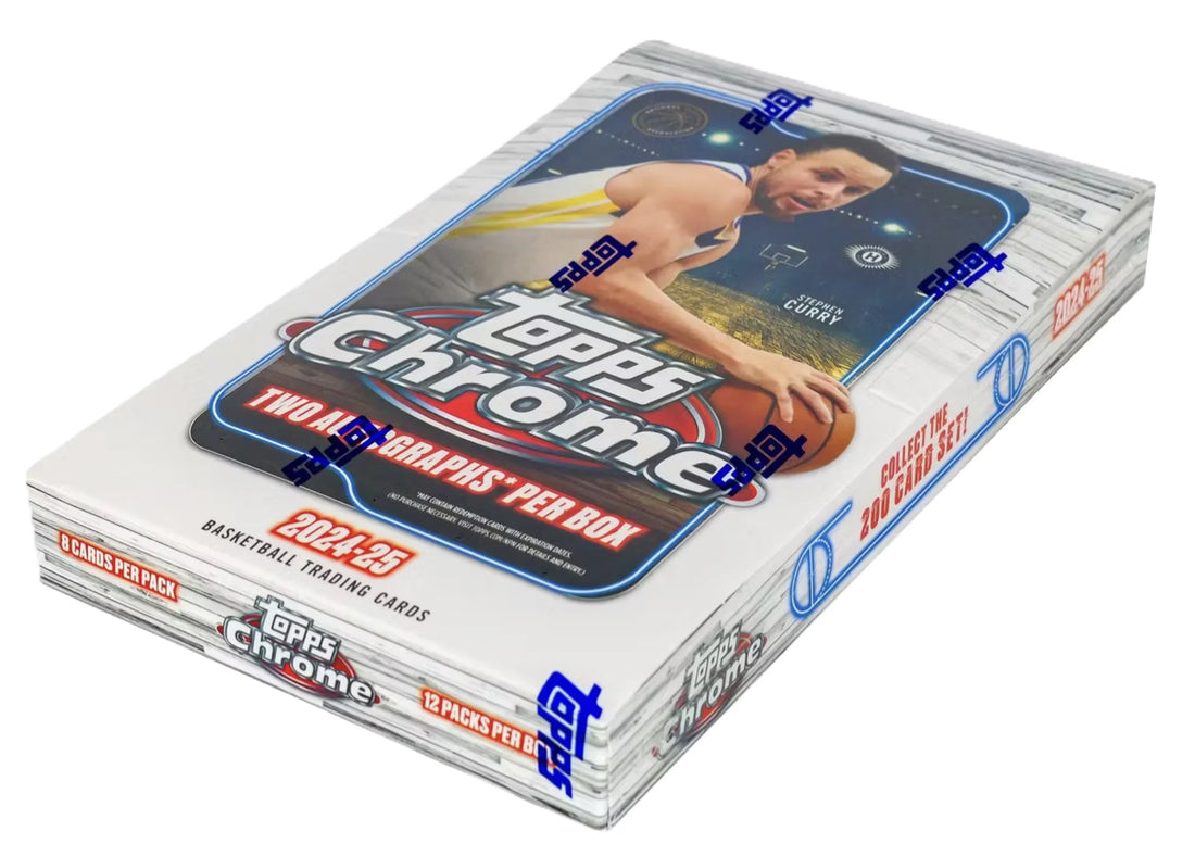 Topps Chrome Basketball Hobby Box sealed