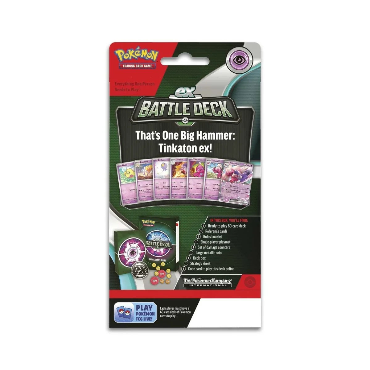 TCG: Tinkaton Ex Battle Deck