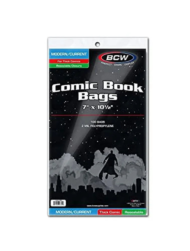 Resealable Thick Comic Bags - Current