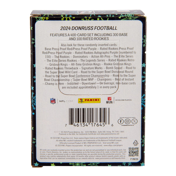 2024  Donruss Football NFL Football Trading Cards Tin