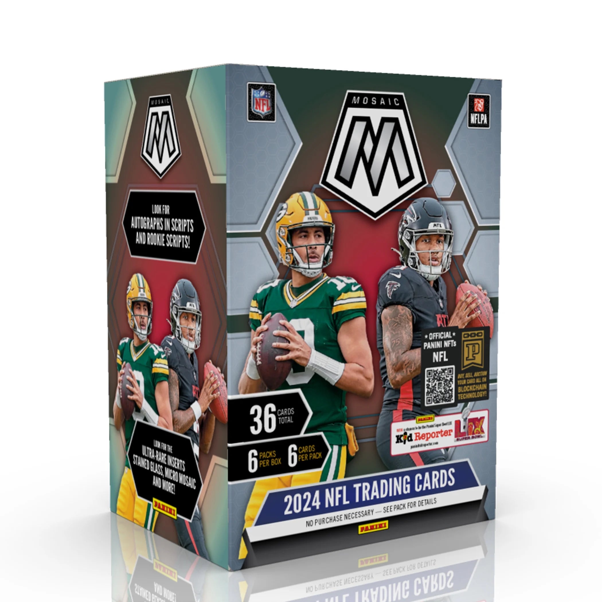 2024  NFL Mosaic Football Trading Cards Blaster Box