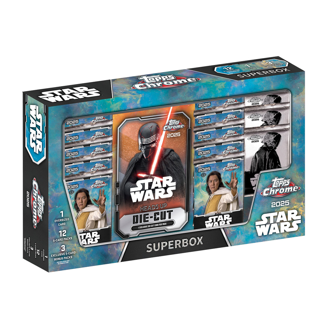 2025 CHROME Star Wars Collection Box