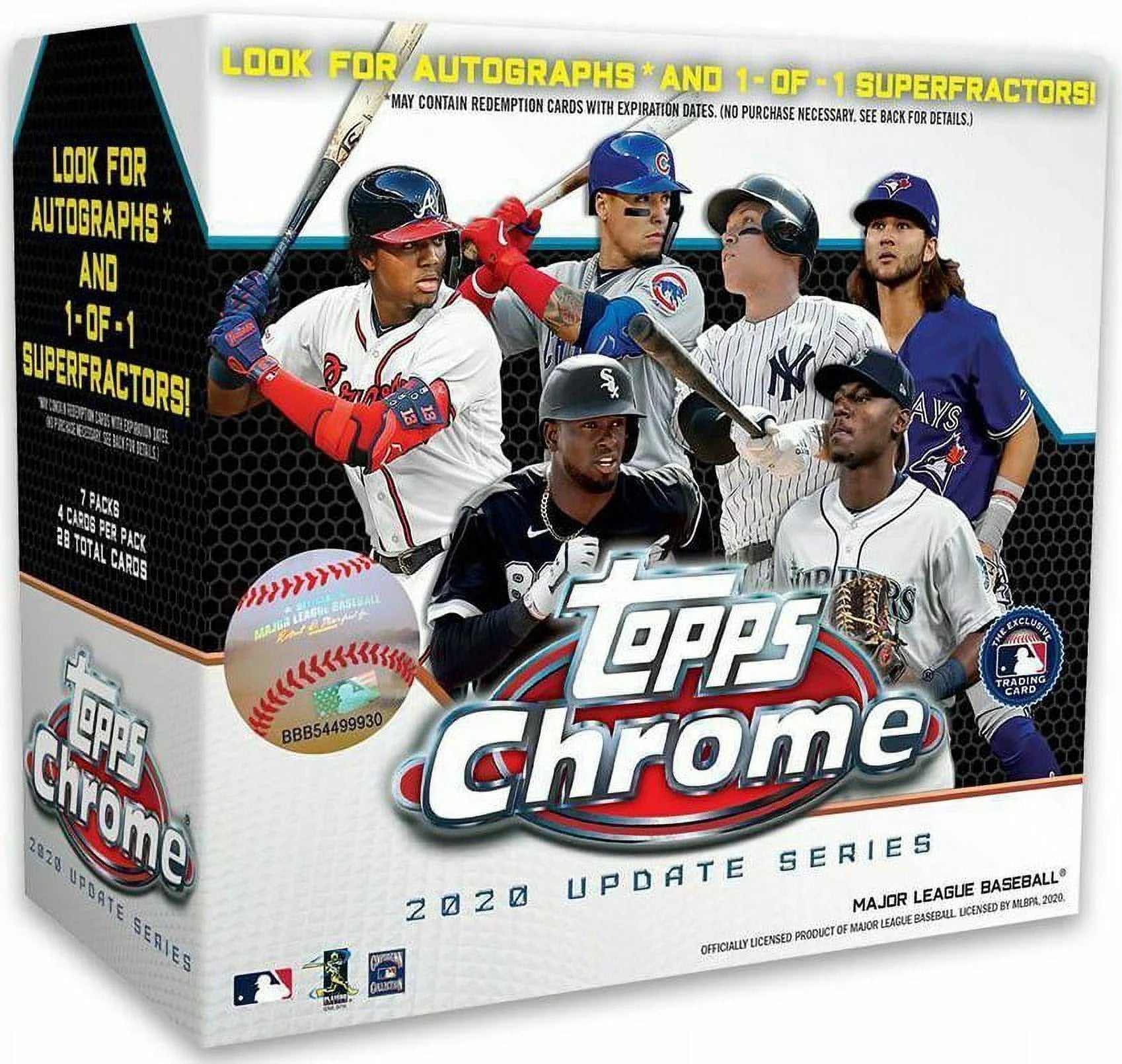 2020  Chrome Update Baseball Mega Box
