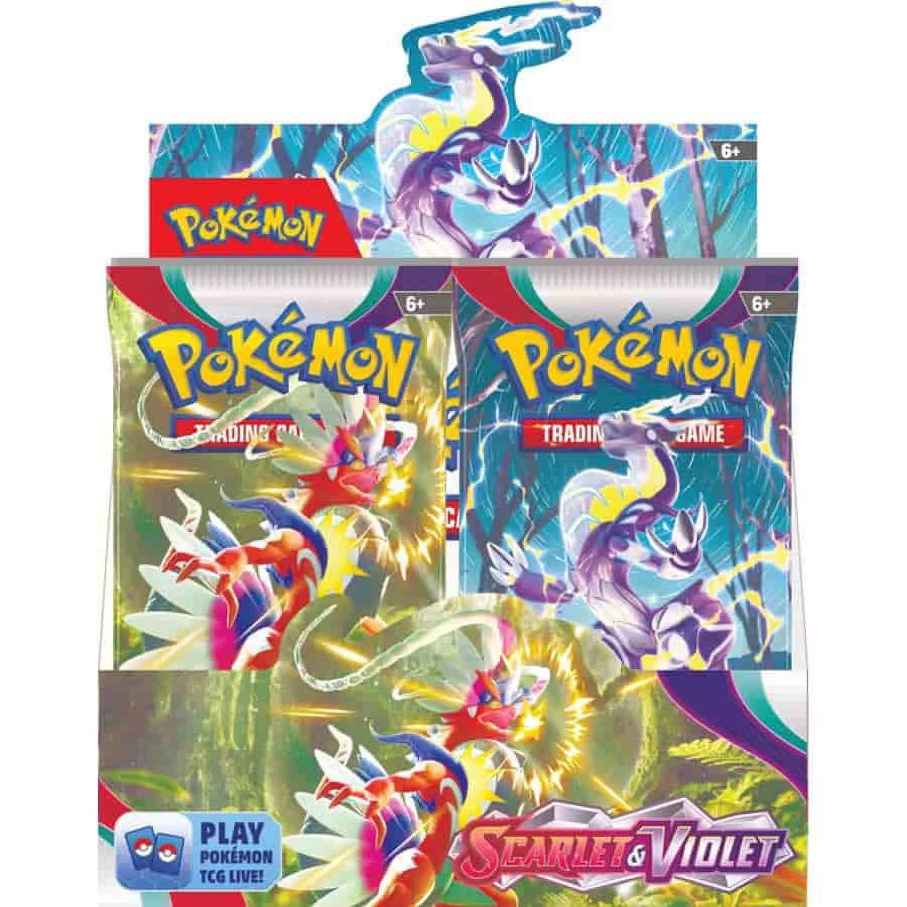 The  Company International 184-86324 TCG: Scarlet & Violet Booster Display Box (36 Packs)