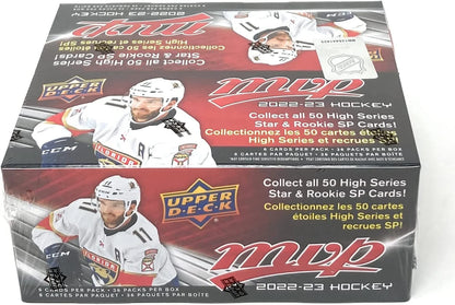 NHL  2022-23 MVP Hockey Trading Card RETAIL Box (36 Packs)