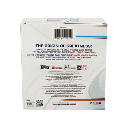 2025 Bowman Chrome Baseball Trading Cards Mega Box