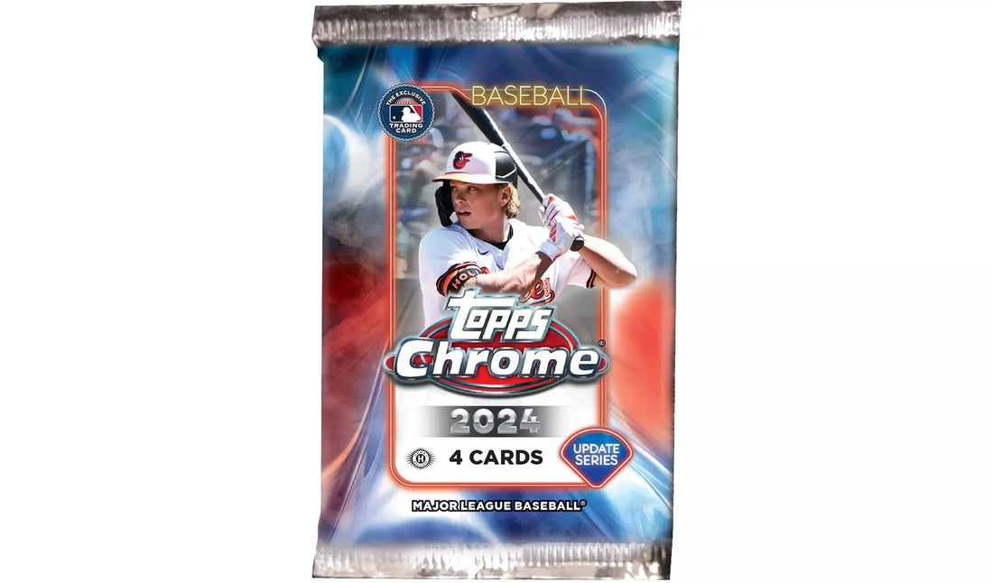 2024  Chrome Updates MLB Baseball Trading Cards Mega Box