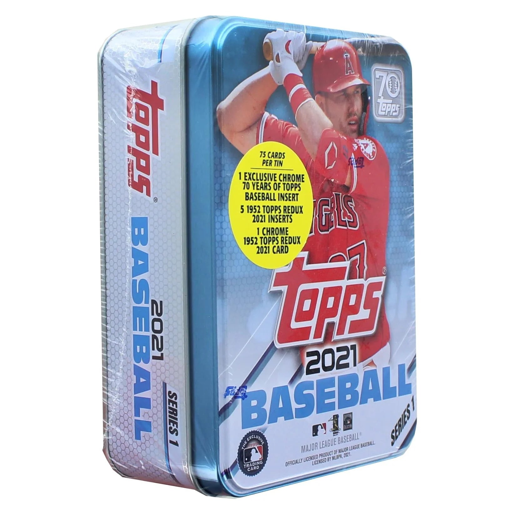 TPS-FGC004127BX-C MLB 2021  Series 1 Baseball Tin | 75 Cards
