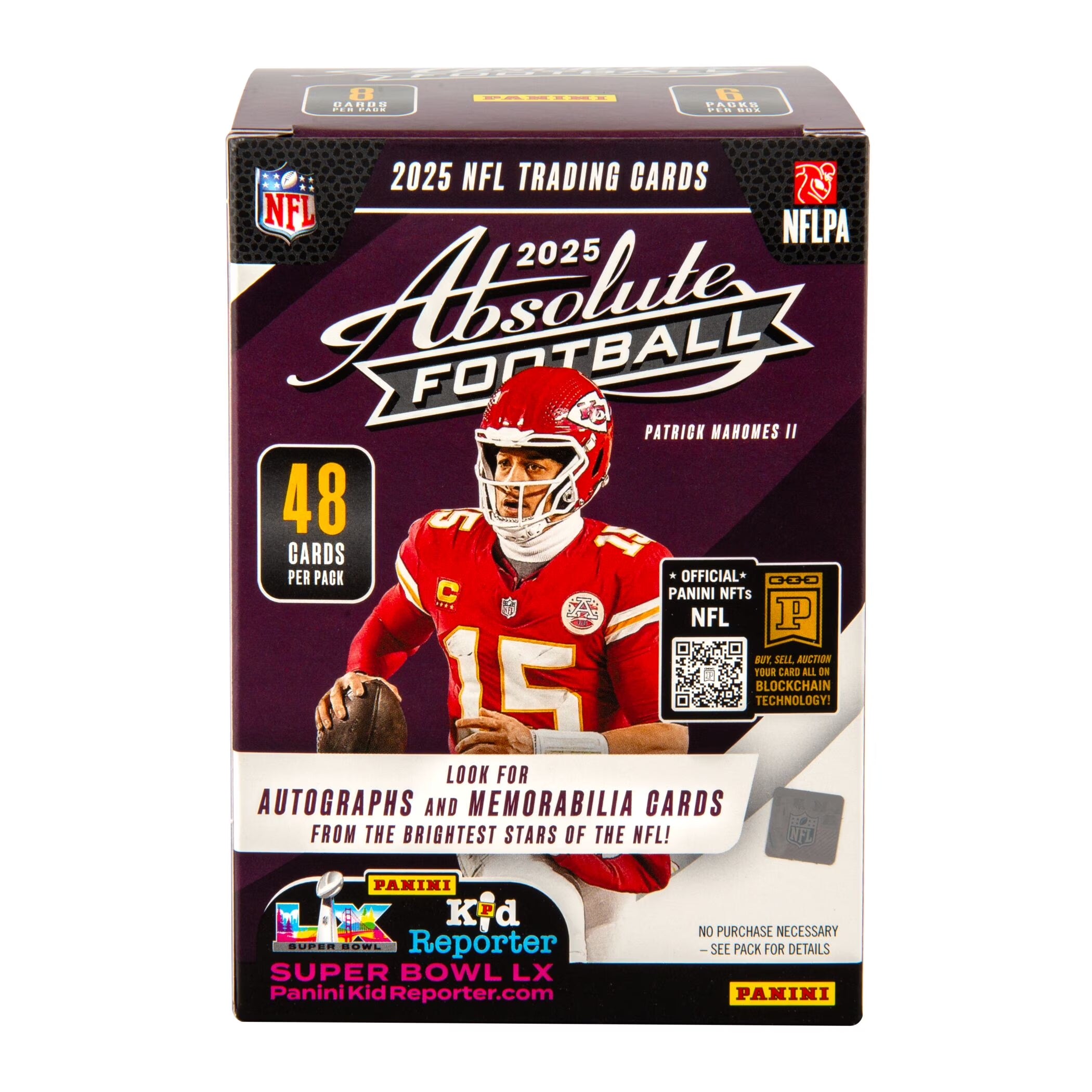 2025  Absolute Football Trading Cards Blaster Box