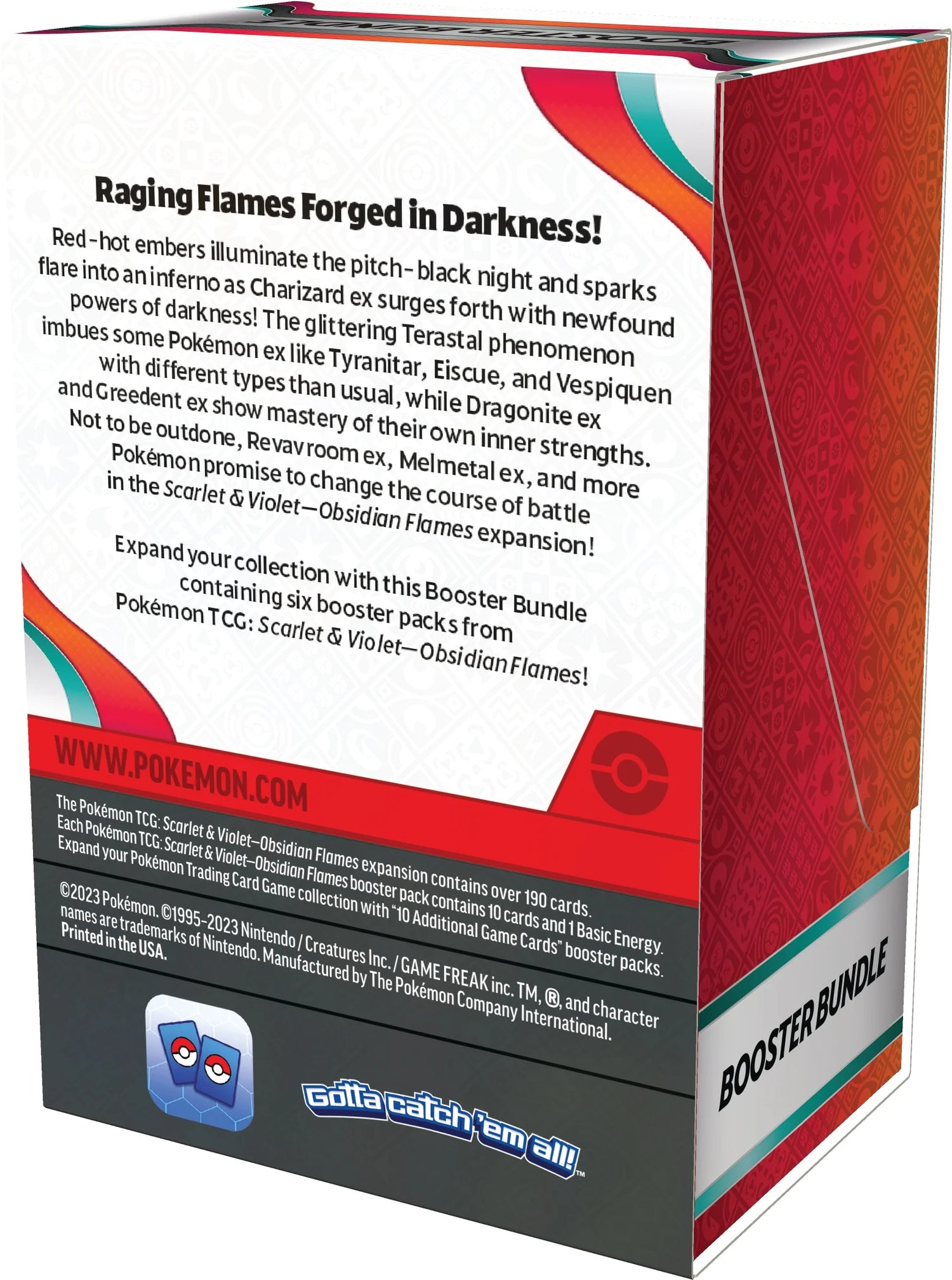 Trading Card Games SV3 Obsidian Flames Booster Bundle